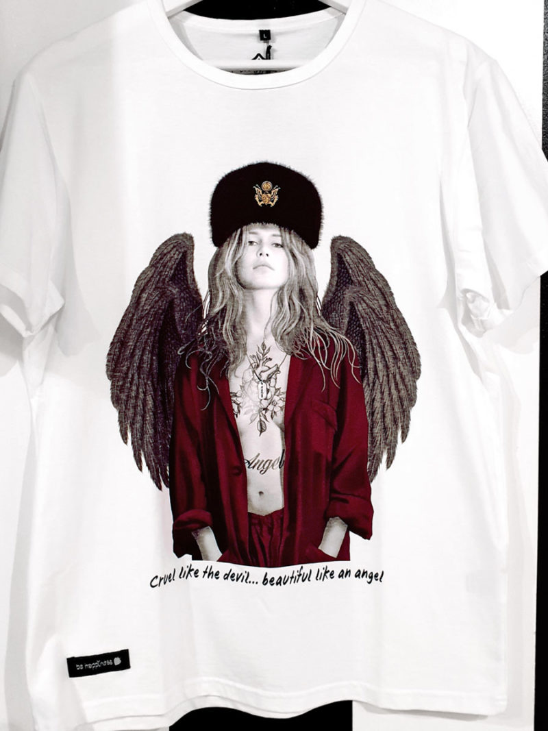 SHIFFER camiseta Claudia Schiffer angel 01 1