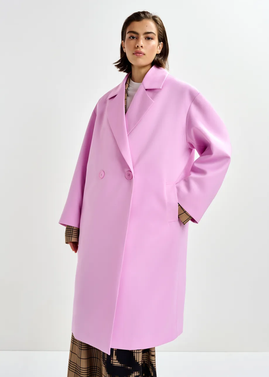 ABRIGO OVERSIZE CRUZADO 4 ABRIGO OVERSIZE CRUZADO - Imagen 3