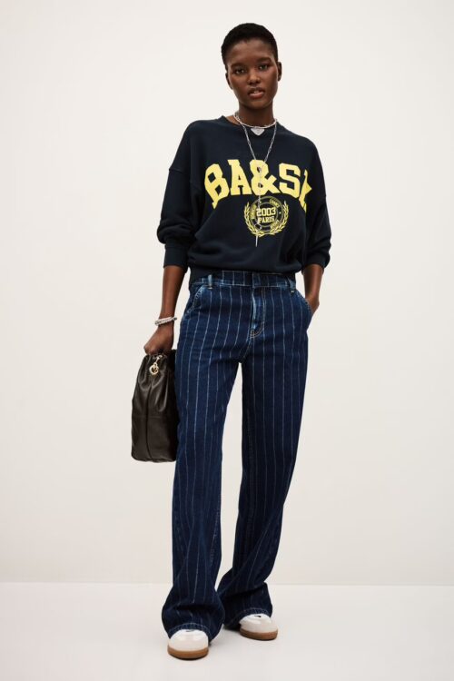 SUDADERA CROPPED ESTILO DEPORTIVA BASH