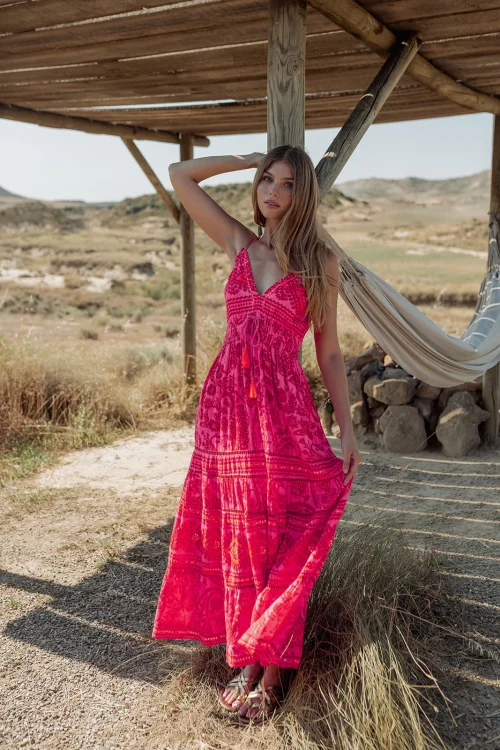 Home 9 VESTIDO TIRANTES CRUZADOS EN ESTAMPADO FLORAL