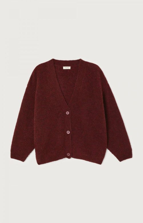 CARDIGAN CON ESCOTE V Y BOTONES