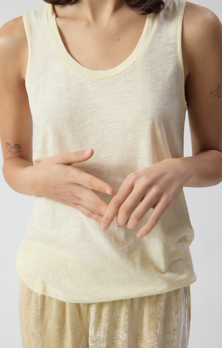 TOP EN SISA CON CUELLO U 4 TOP EN SISA CON CUELLO U - Imagen 3