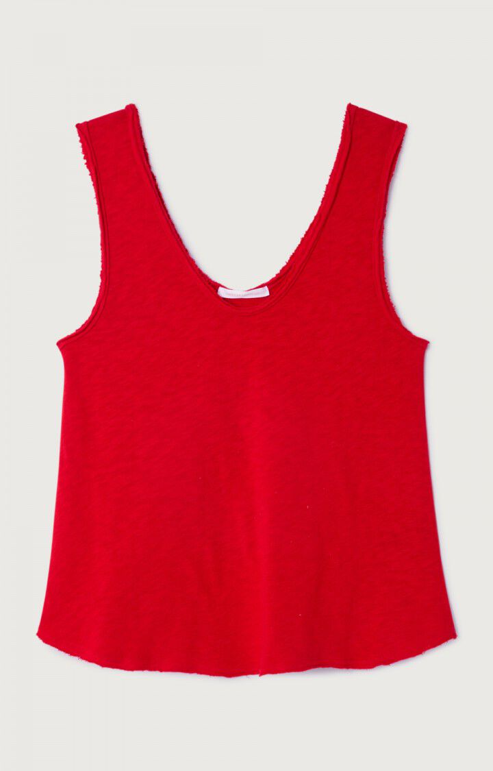CAMISETA DE SISA CON CUELLO U 13 CAMISETA DE SISA CON CUELLO U - Imagen 12