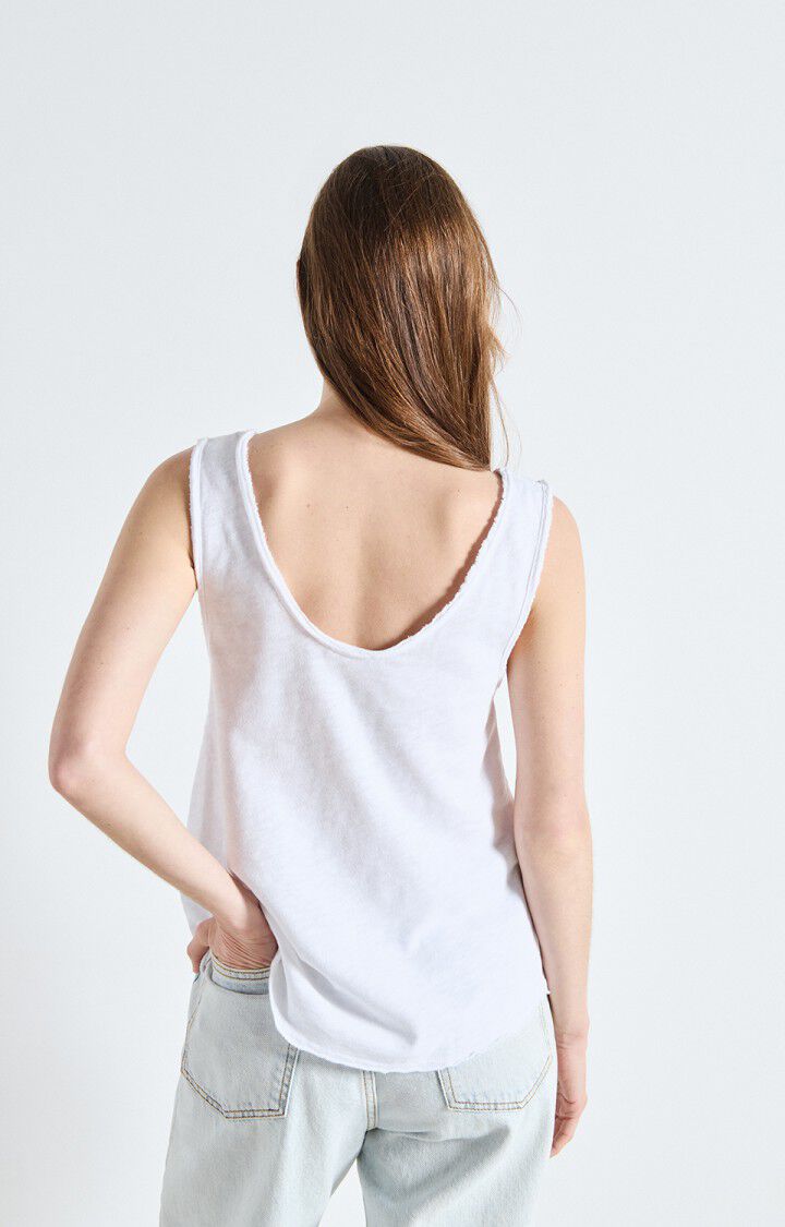CAMISETA DE SISA CON CUELLO U 6 CAMISETA DE SISA CON CUELLO U - Imagen 5
