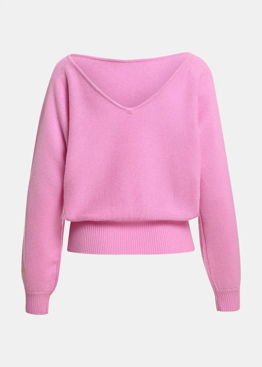 JERSEY CUELLO BARCO DE LANA Y CACHEMIR 9 JERSEY CUELLO BARCO DE LANA Y CACHEMIR - Imagen 8