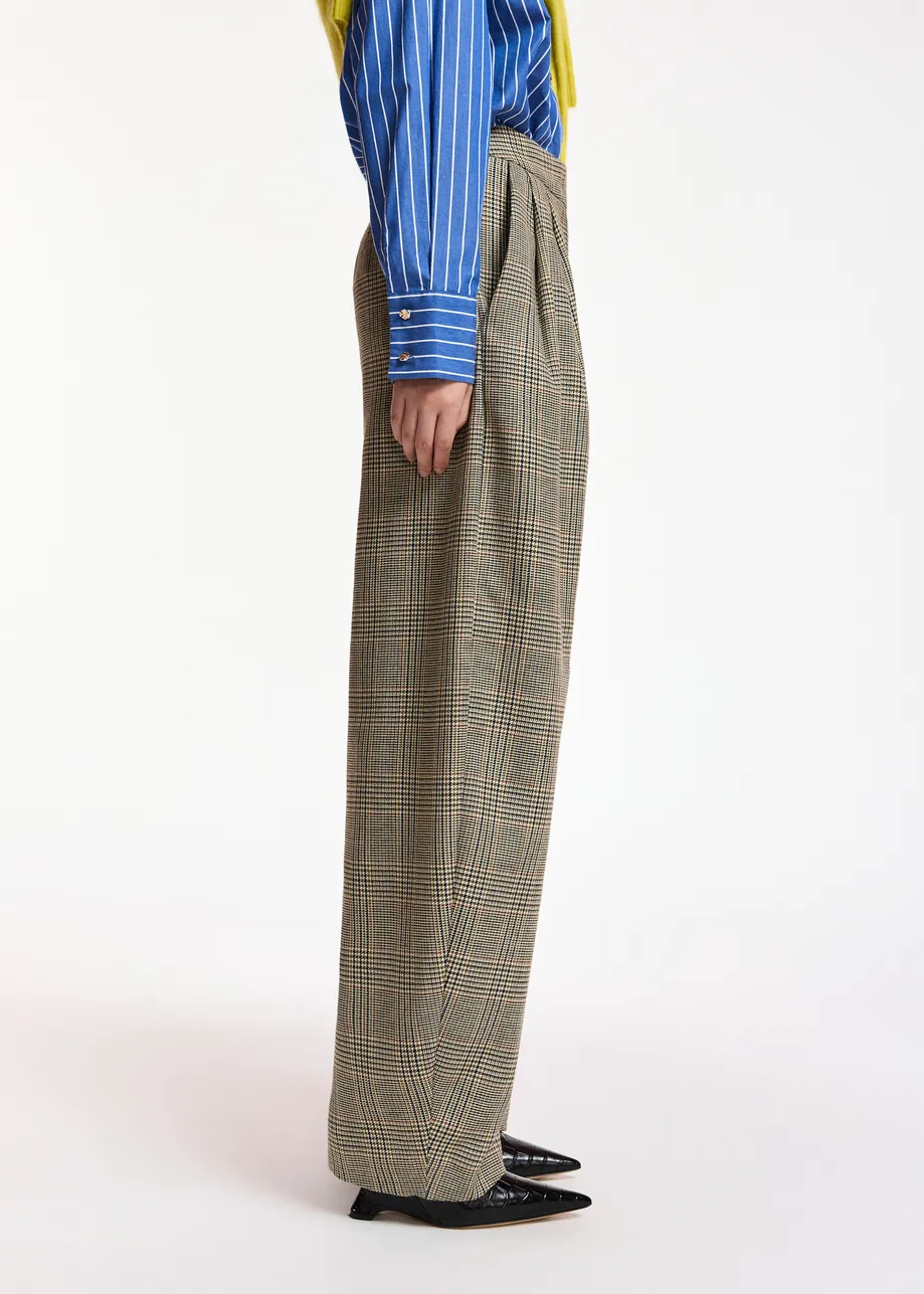 PANTALONES TIPO BARREL DE CUADROS 5 PANTALONES TIPO BARREL DE CUADROS - Imagen 4