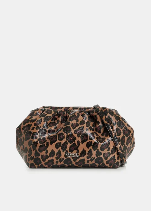 BOLSO DE MANO LEOPARDO