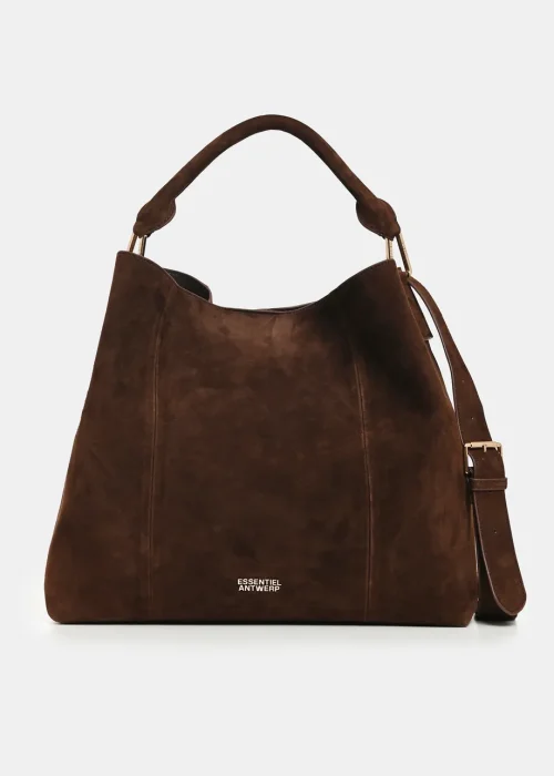 Home 7 SHOPPER BAG DE ANTE PIEL DE CORDERO CON ASA DE HOMBRO Y DESMONTABLE