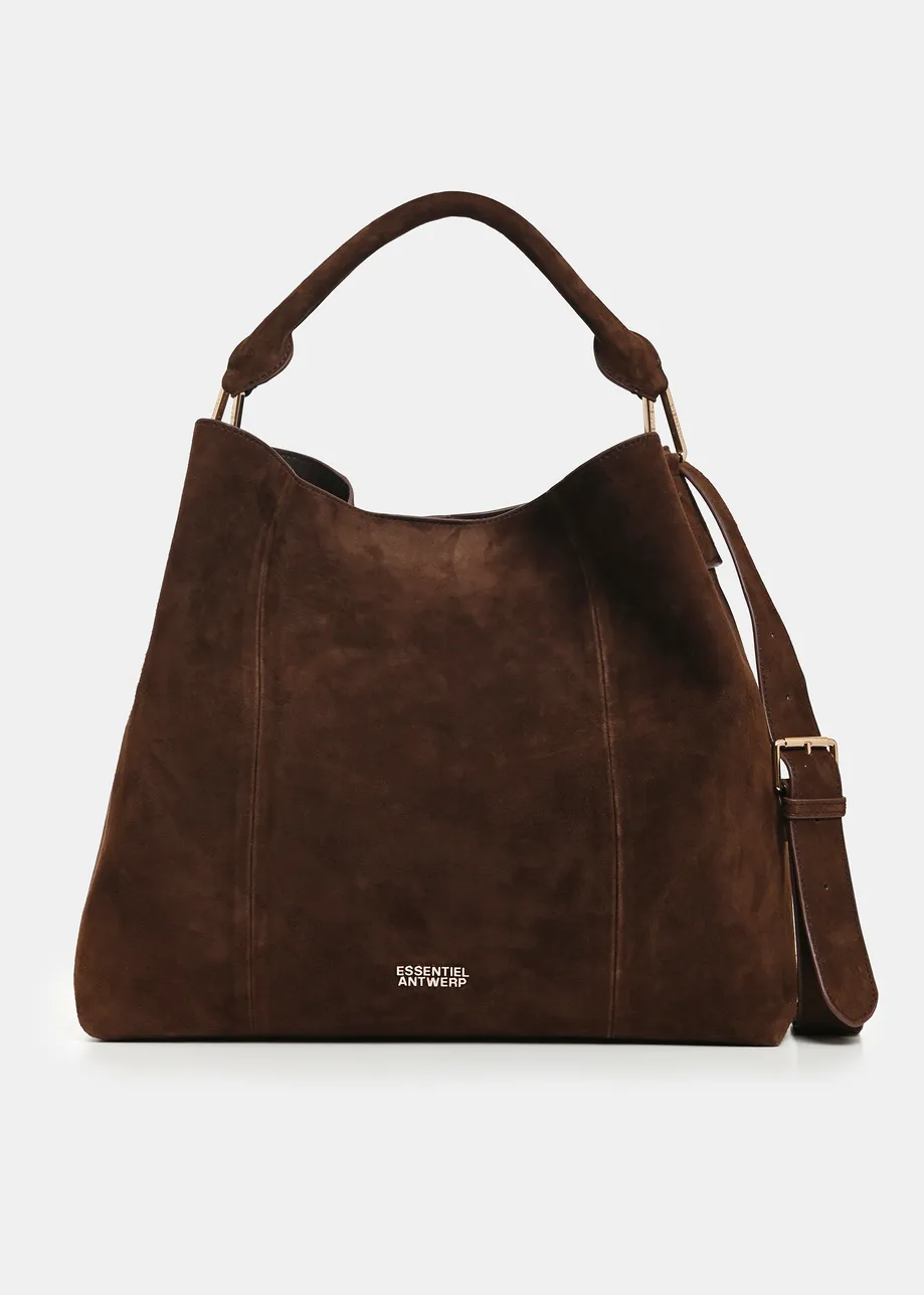 SHOPPER BAG DE ANTE PIEL DE CORDERO CON ASA DE HOMBRO Y DESMONTABLE 2 SHOPPER BAG DE ANTE PIEL DE CORDERO CON ASA DE HOMBRO Y DESMONTABLE