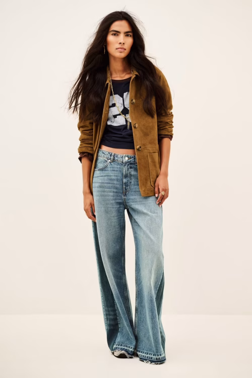 JEANS DE TALLE BAJO CON ESTILO VINTAGE