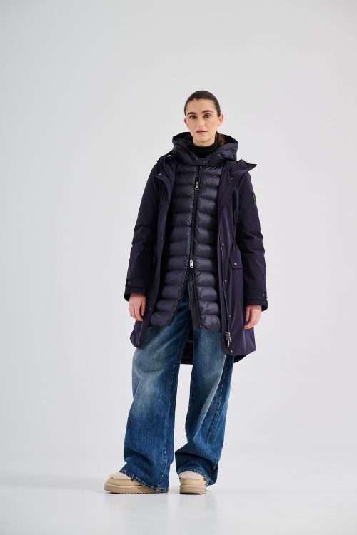 PARKA 3 EN 1 CON FORRO DESMONTABLE